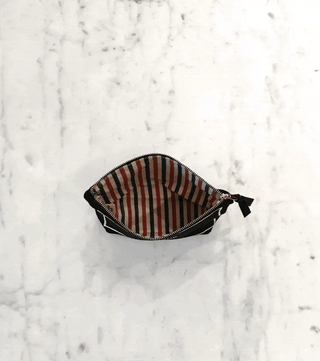 My Makeup Pouch, Coated Lining – Black - Glamourous Grace