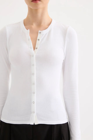 Terrin Top White - Glamourous Grace