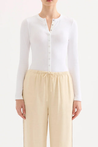 Terrin Top White - Glamourous Grace