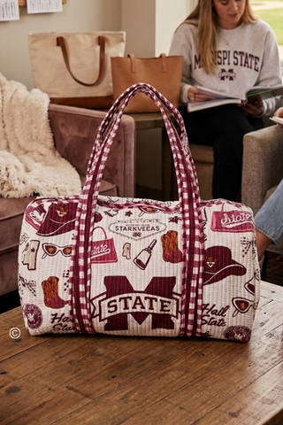 SC - ETA 9/8-9/22 The Bulldog Edit Duffel Bag - Glamourous Grace