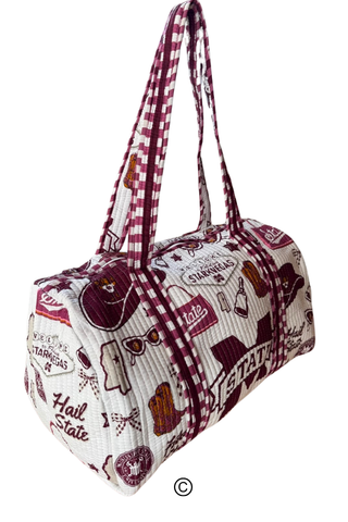 SC - ETA 9/8-9/22 The Bulldog Edit Duffel Bag - Glamourous Grace