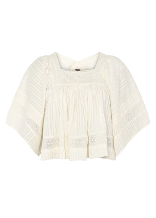 Patricie Blouse | Creme - Glamourous Grace