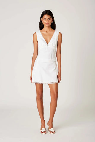 Nate White Skirt
