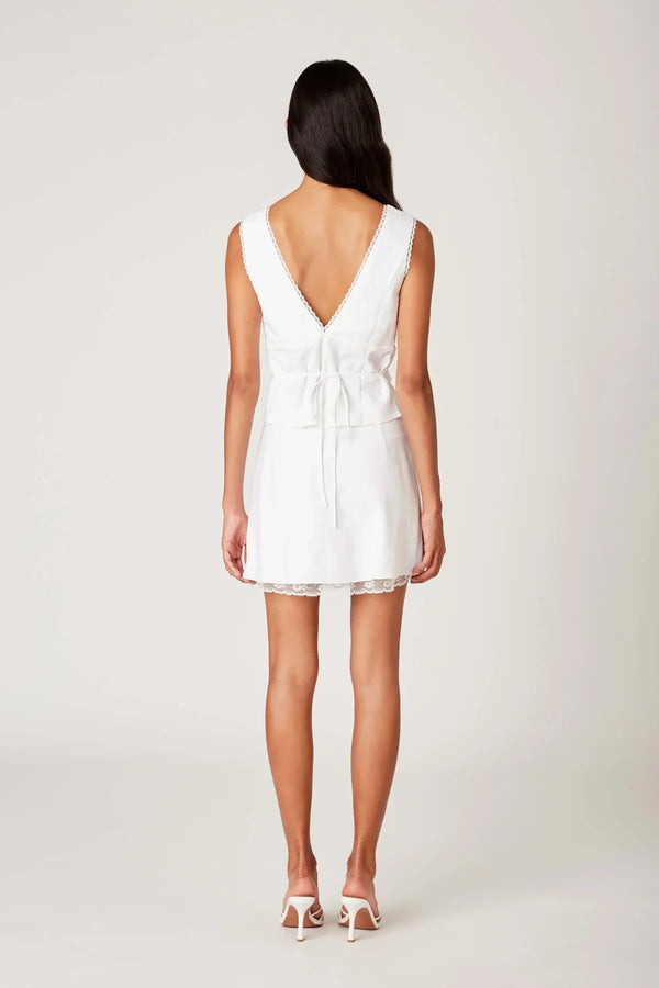 Nate White Skirt - Glamourous Grace