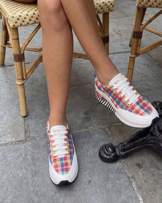 The Valencia White Leather Women Sneaker