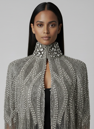 Argenté Cascade Cape - Glamourous Grace