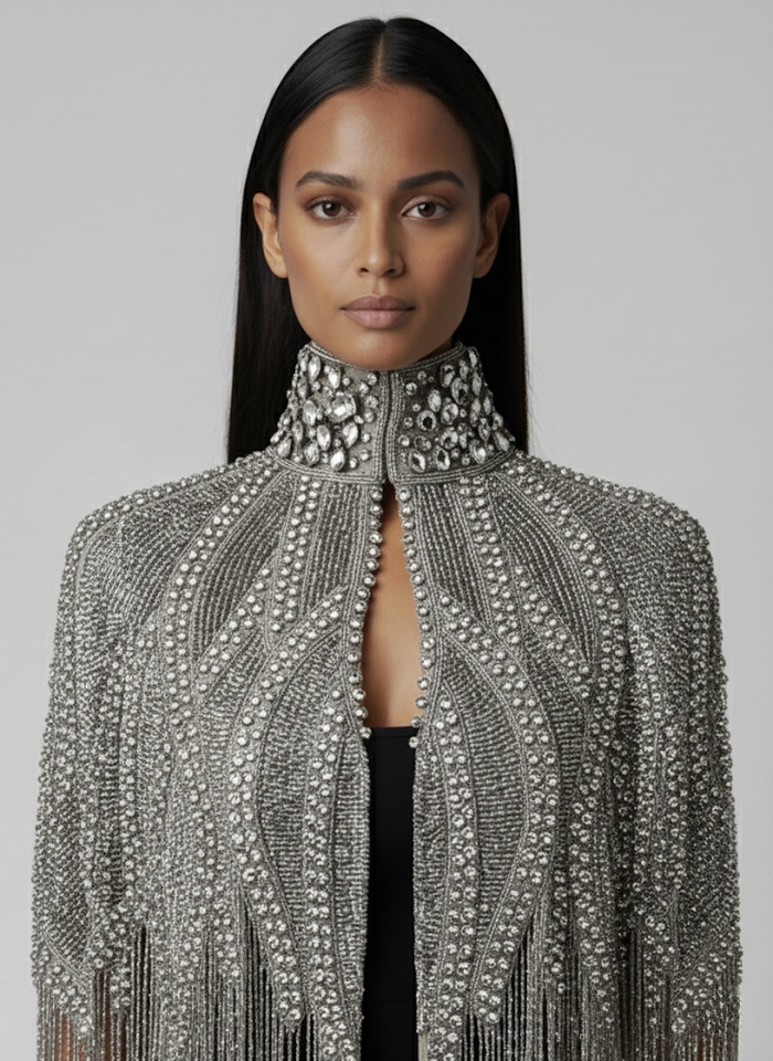 Argenté Cascade Cape - Glamourous Grace