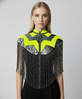 Pulse Sequin Cape - Glamourous Grace