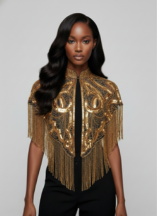 Aurum Empress Cape - Glamourous Grace