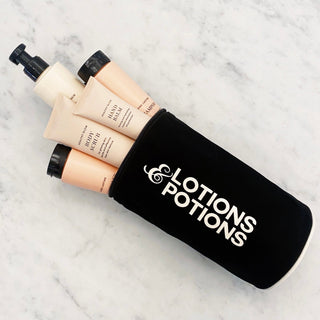 Lotions & Potions, Liquid Travel Case – Black - Glamourous Grace