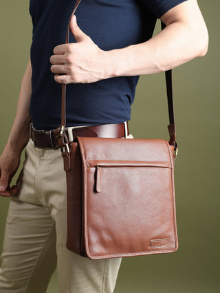 Leather Crossbody Bag for Travel Work - Glamourous Grace