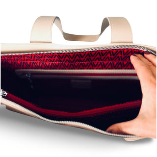 Mary Zip Top Tote