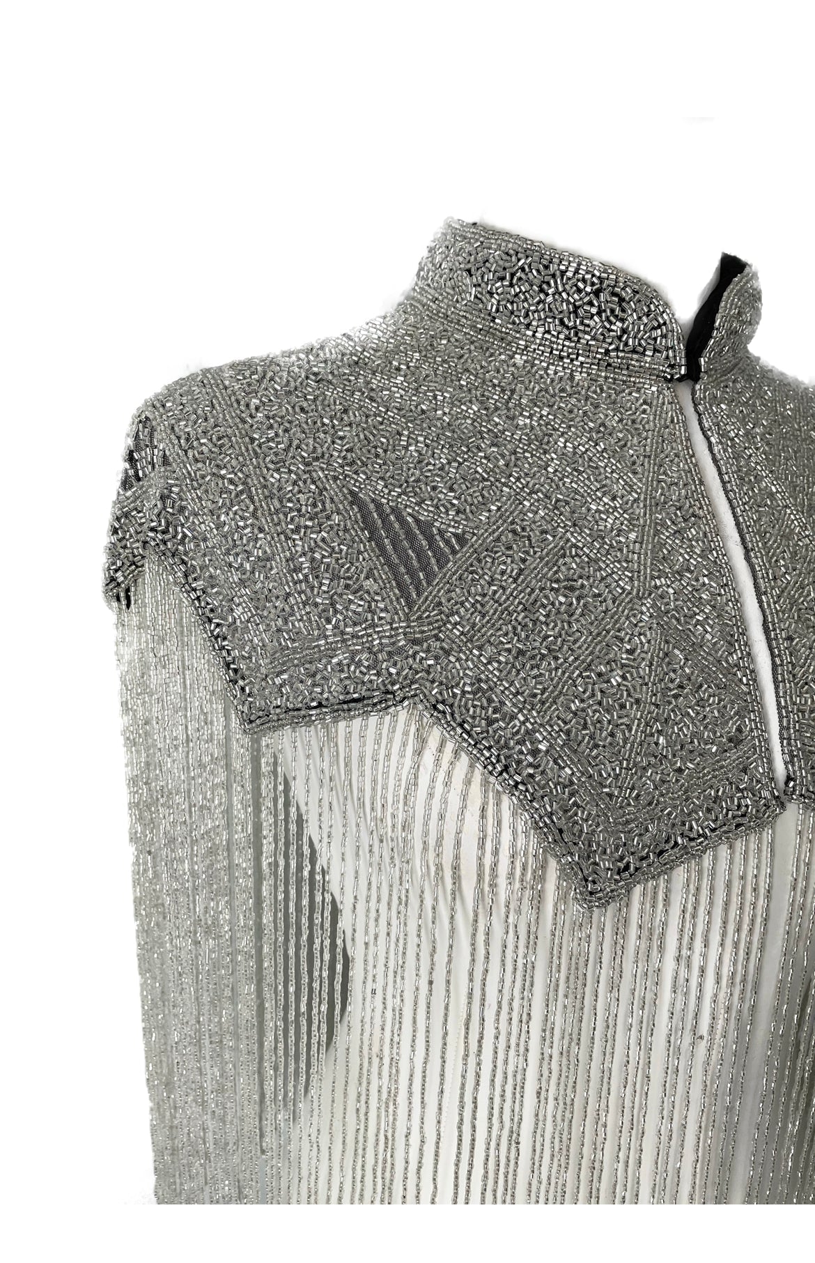 Argent Line Cape - Glamourous Grace