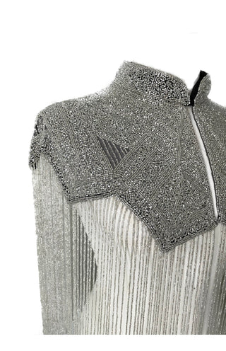 Argent Line Cape - Glamourous Grace