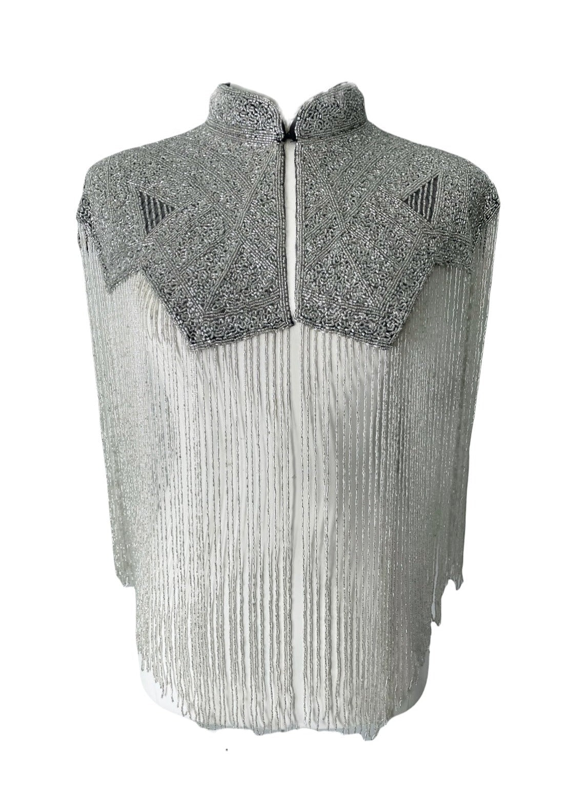 Argent Line Cape - Glamourous Grace