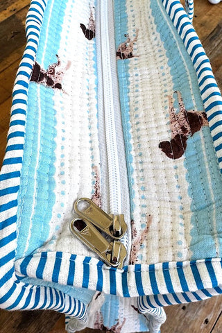 SC - Rue in Blue Tote Bag© - Glamourous Grace