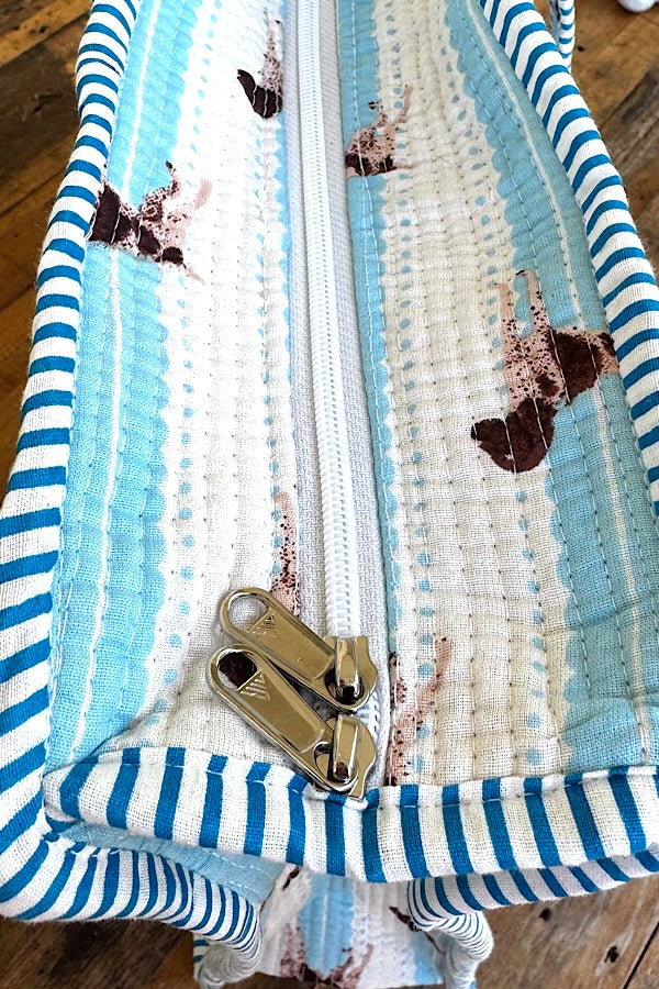 SC - Rue in Blue Tote Bag© - Glamourous Grace