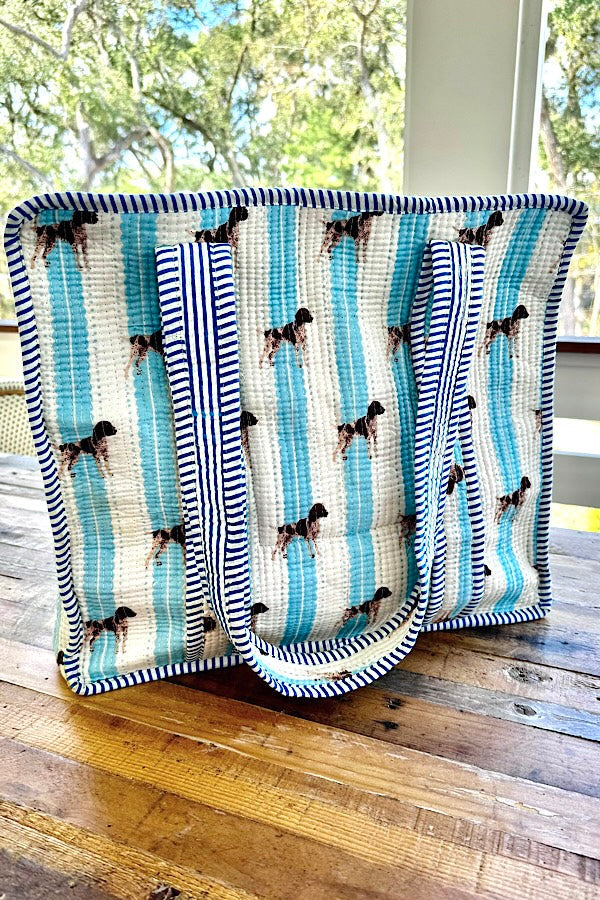SC - Rue in Blue Tote Bag© - Glamourous Grace