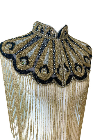 Gilded Fleur Cape - Glamourous Grace