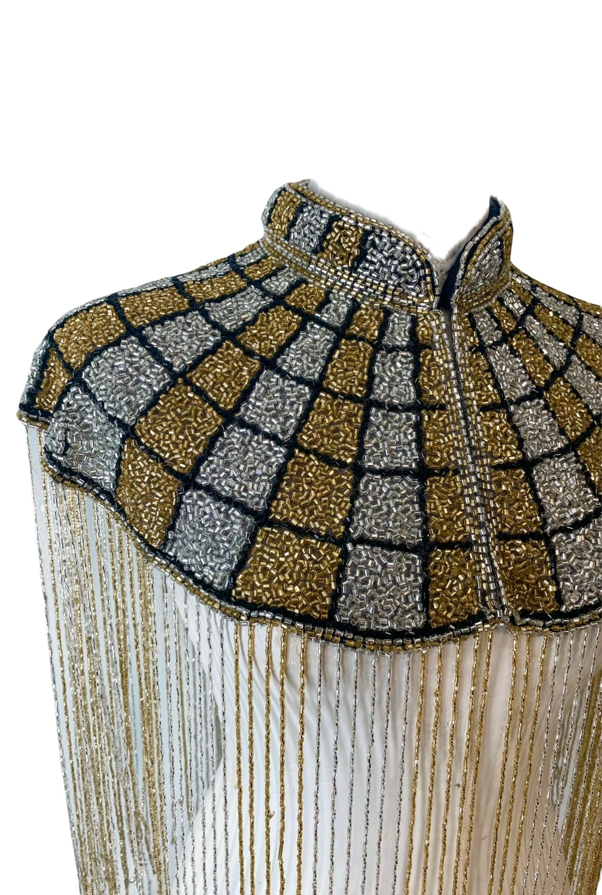 The Gilded Mosaic Cape - Glamourous Grace