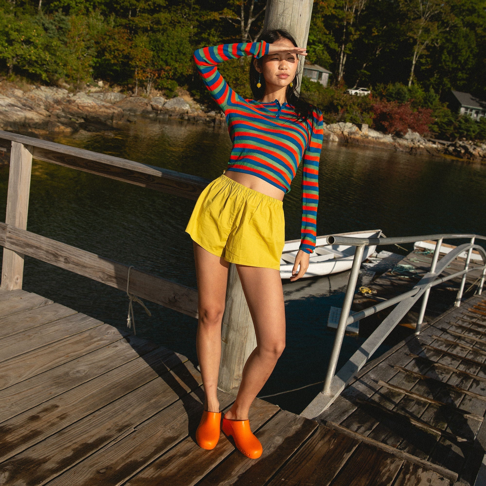 Calzuro Classic Without Holes Orange - Glamourous Grace