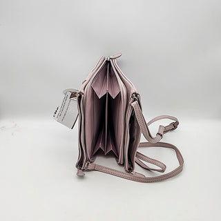 Giani Bernini Purple Leather Crossbody Handbag Purse