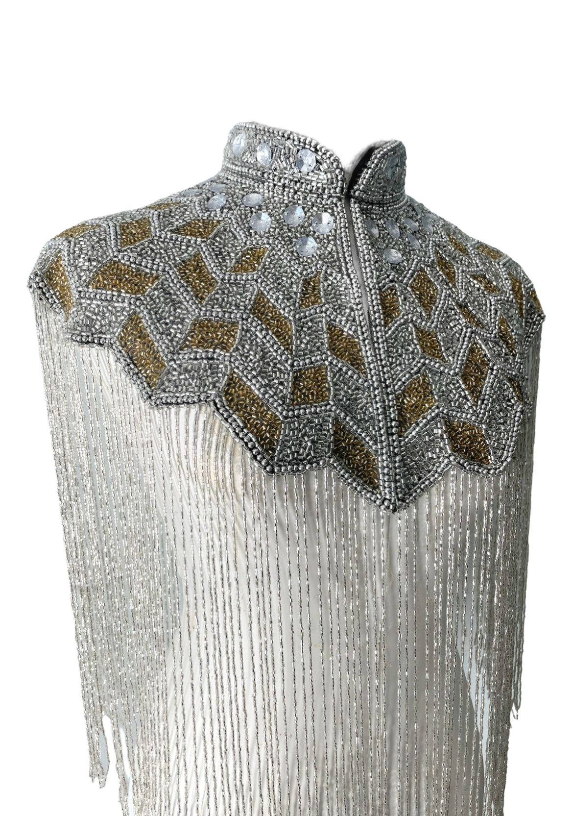 Gilded Halo Cape - Glamourous Grace