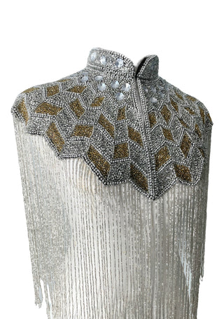 Gilded Halo Cape - Glamourous Grace
