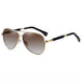 Brown Lens/Gold Frame