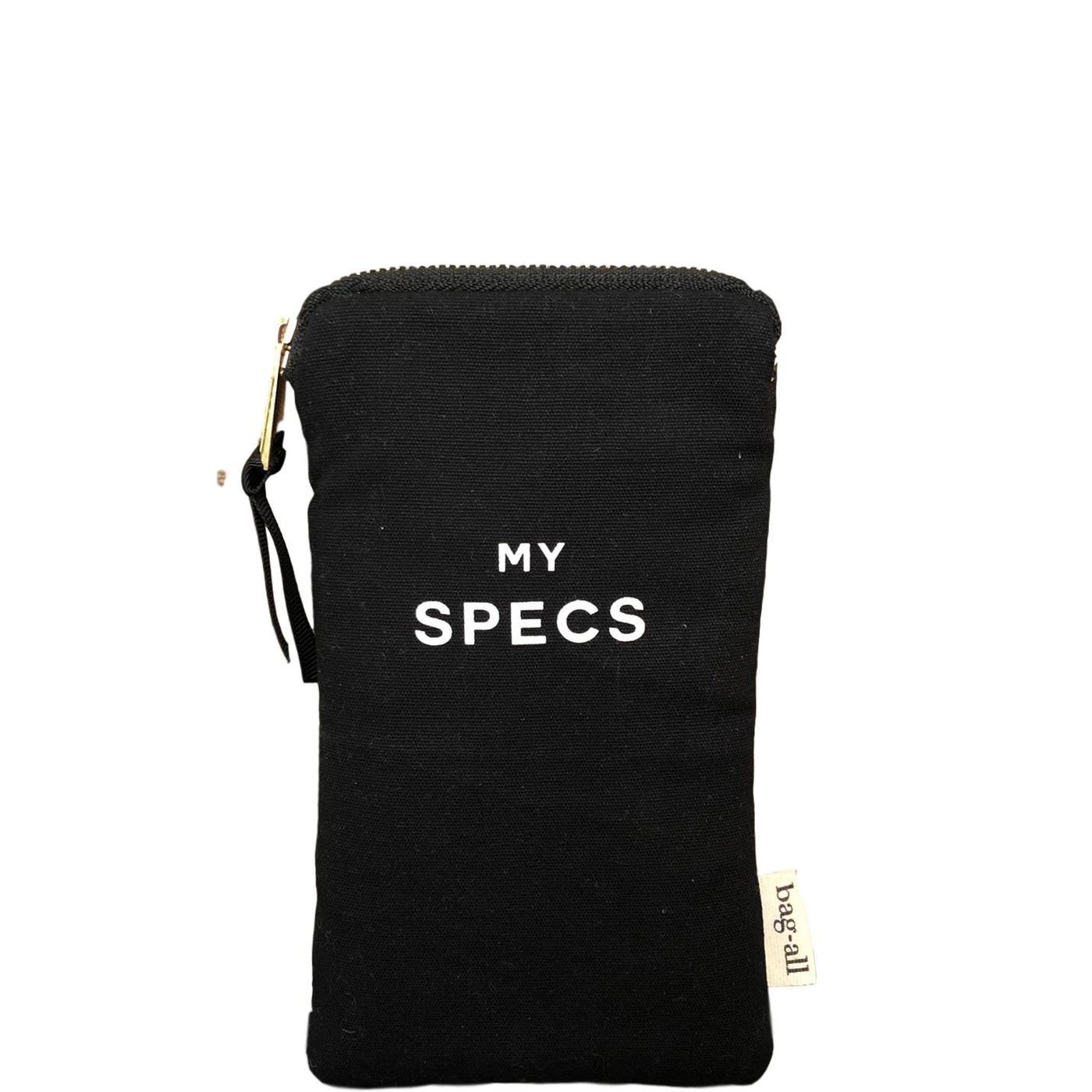 My Specs Glasses Case with Outside Pocket – Black - Glamourous Grace