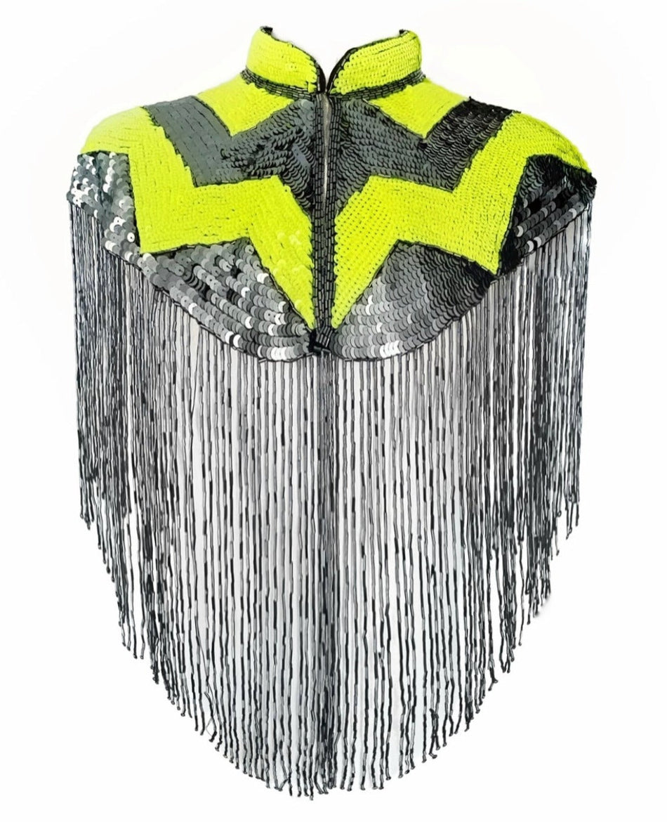 Pulse Sequin Cape - Glamourous Grace
