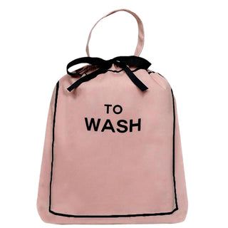 To Wash Laundry Bag – Pink/Blush - Glamourous Grace