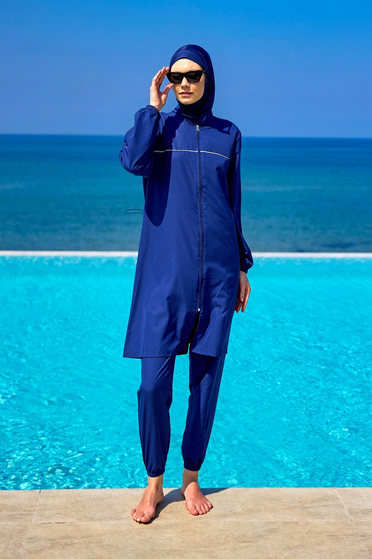 Andalus Full Coverage Burkini Set A2501-2 Marina Modest
