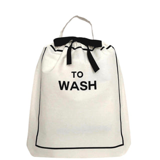 To Wash Laundry Bag – Cream - Glamourous Grace
