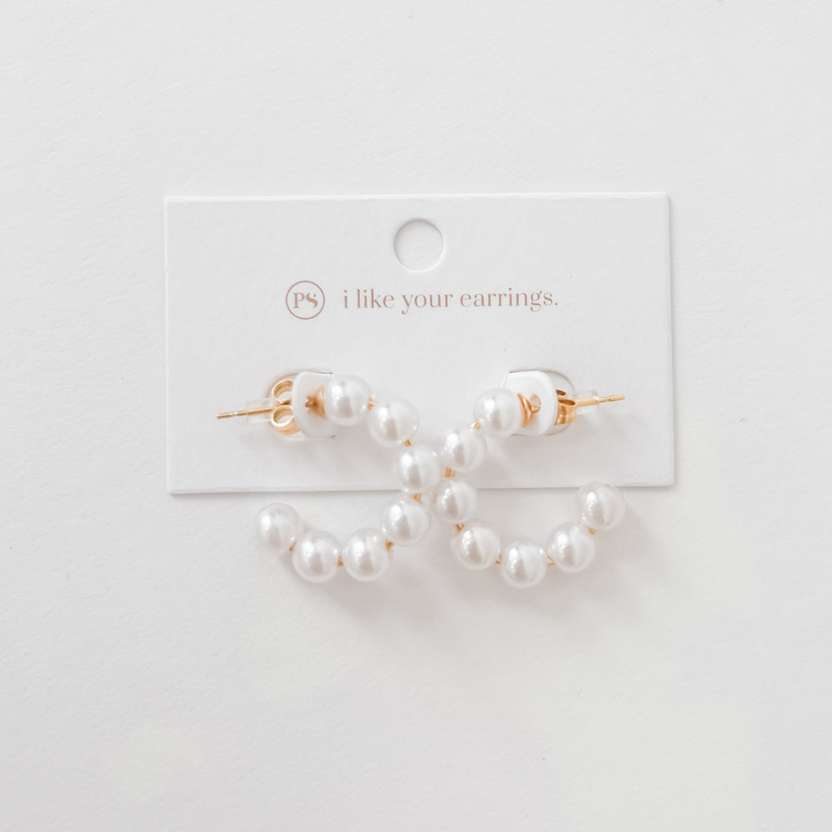 Ariel Hoop Earrings WATERPROOF - Glamourous Grace