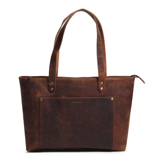Rachel Large Leather Tote - Glamourous Grace
