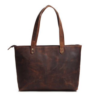 Rachel Large Leather Tote - Glamourous Grace