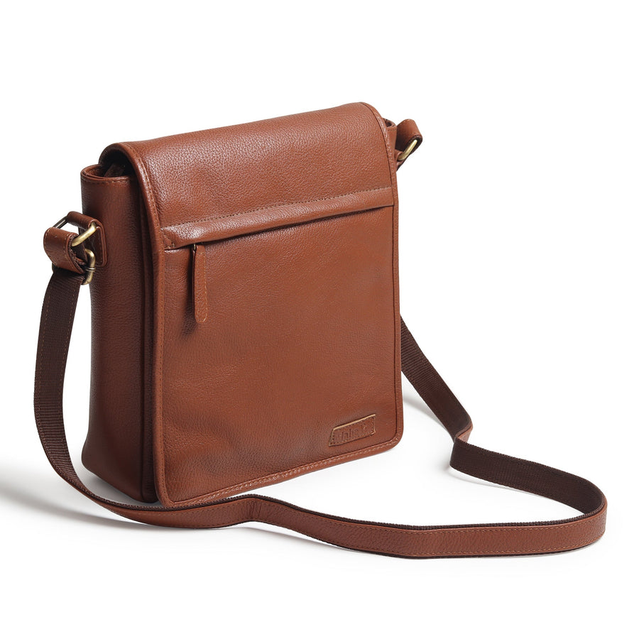 Leather Crossbody Bag for Travel Work - Glamourous Grace