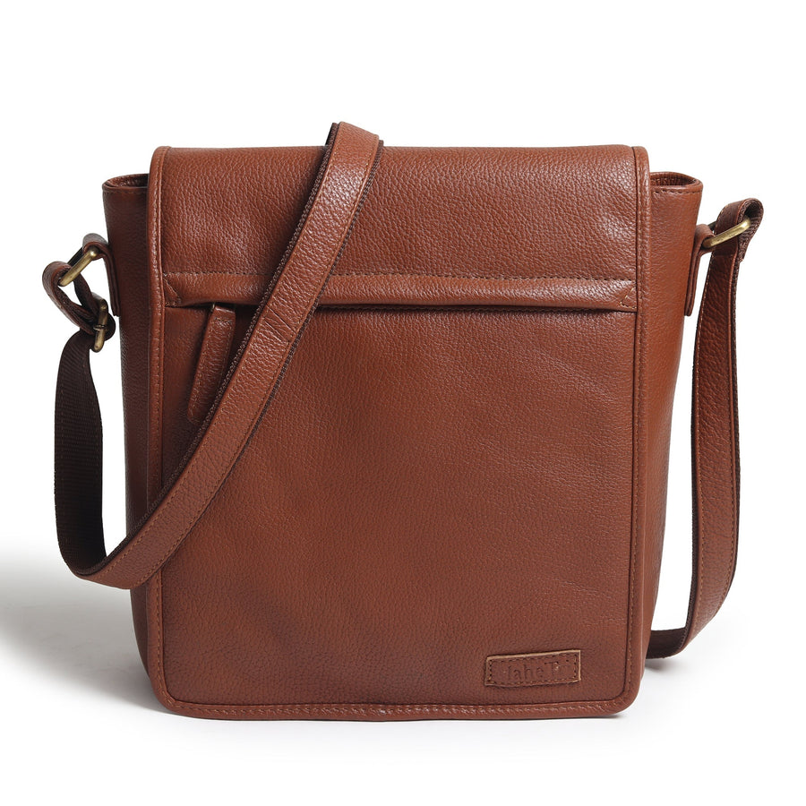 Leather Crossbody Bag for Travel Work - Glamourous Grace