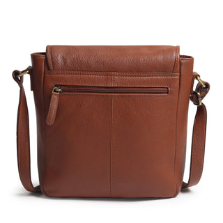 Leather Crossbody Bag for Travel Work - Glamourous Grace