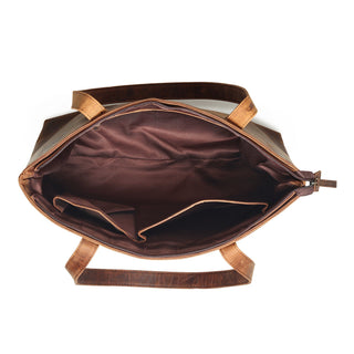 Rachel Large Leather Tote - Glamourous Grace