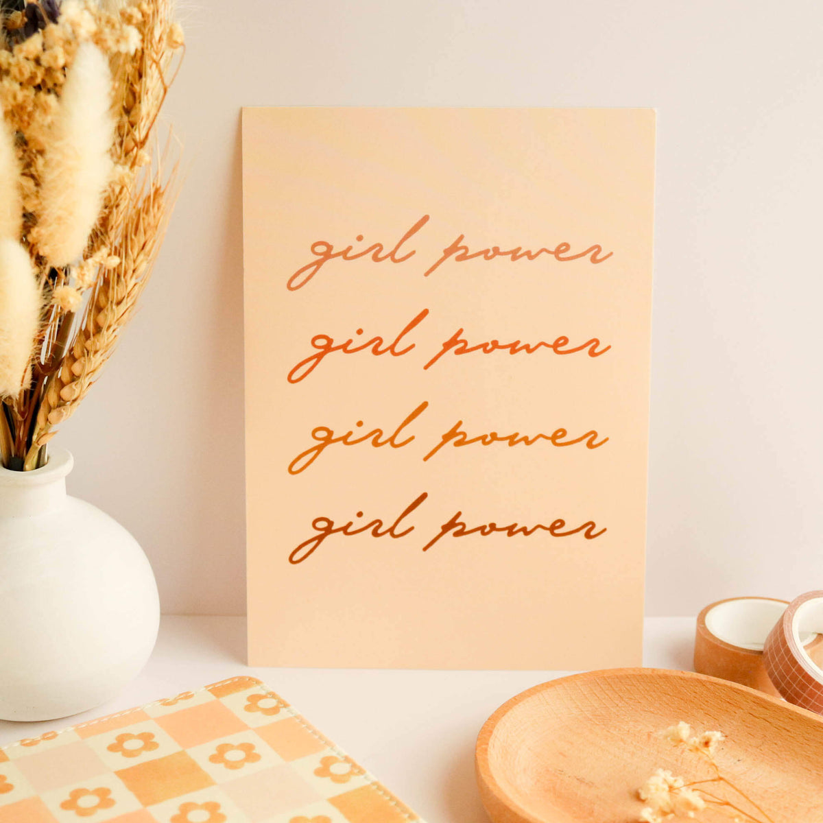 Girl Power Print - Glamourous Grace