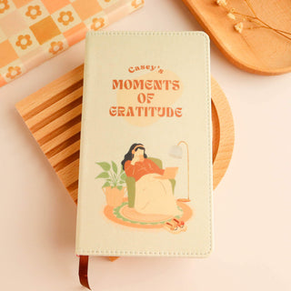 Moments of Gratitude Personalized Gratitude Journal and Notebook