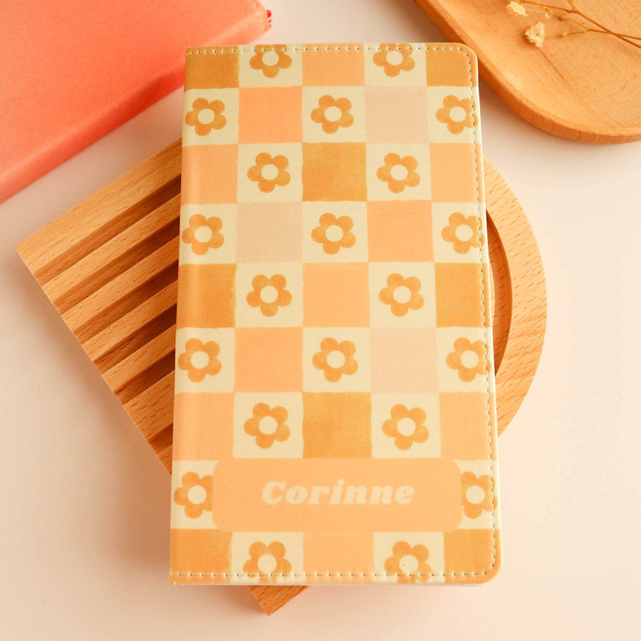 Checkered Daisies Personalized Journal and Notebook
