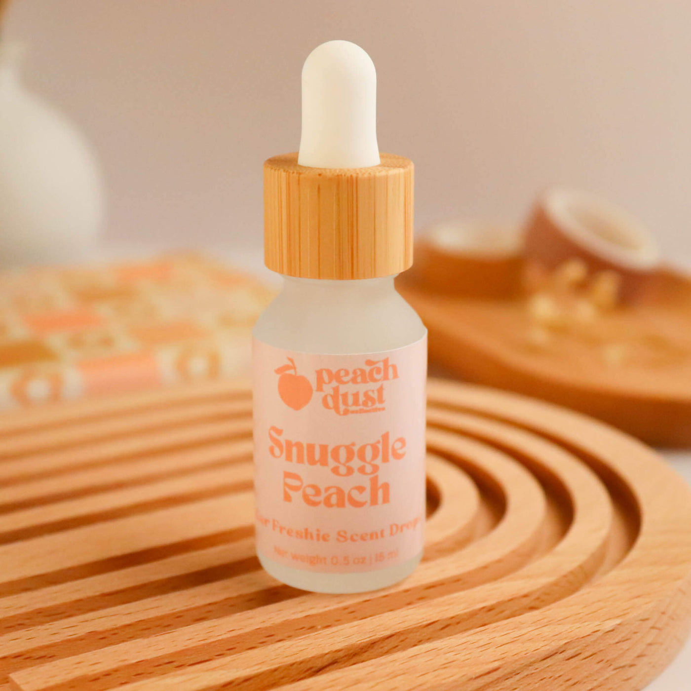 Snuggle Peach Car Freshie Scent Drops - Glamourous Grace
