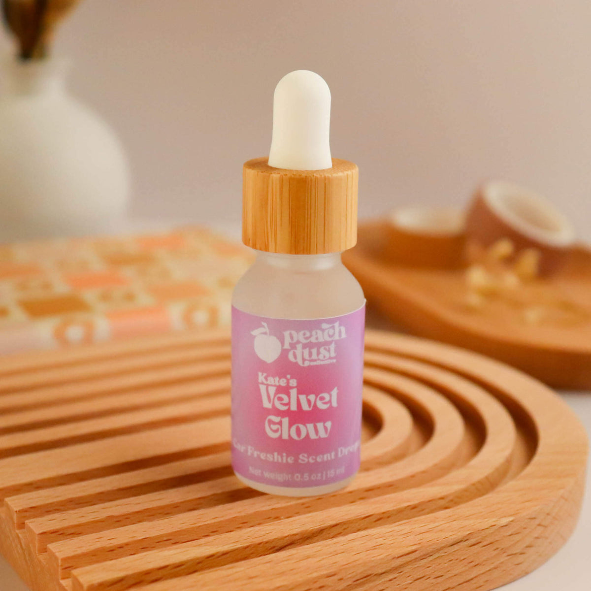 Kate’s Velvet Glow Car Freshie Scent Drops - Glamourous Grace