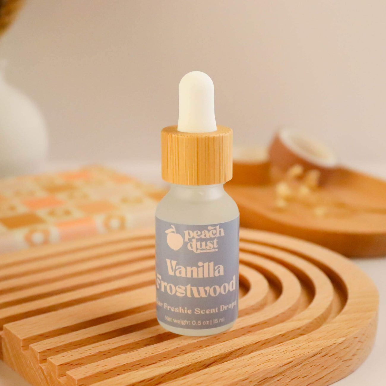 Vanilla Frostwood Car Freshie Scent Drops - Glamourous Grace