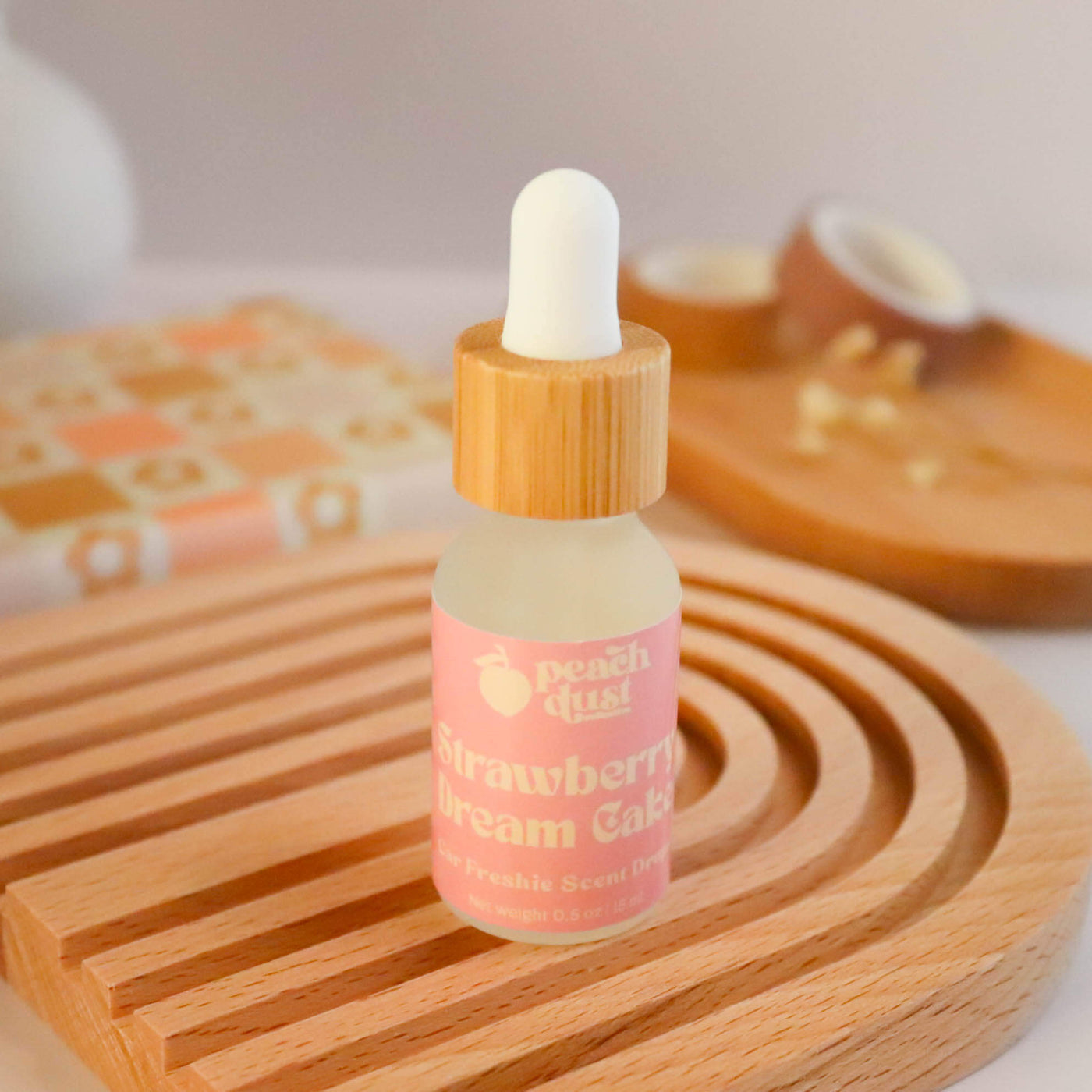 Strawberry Dream Cake Car Freshie Scent Drops - Glamourous Grace