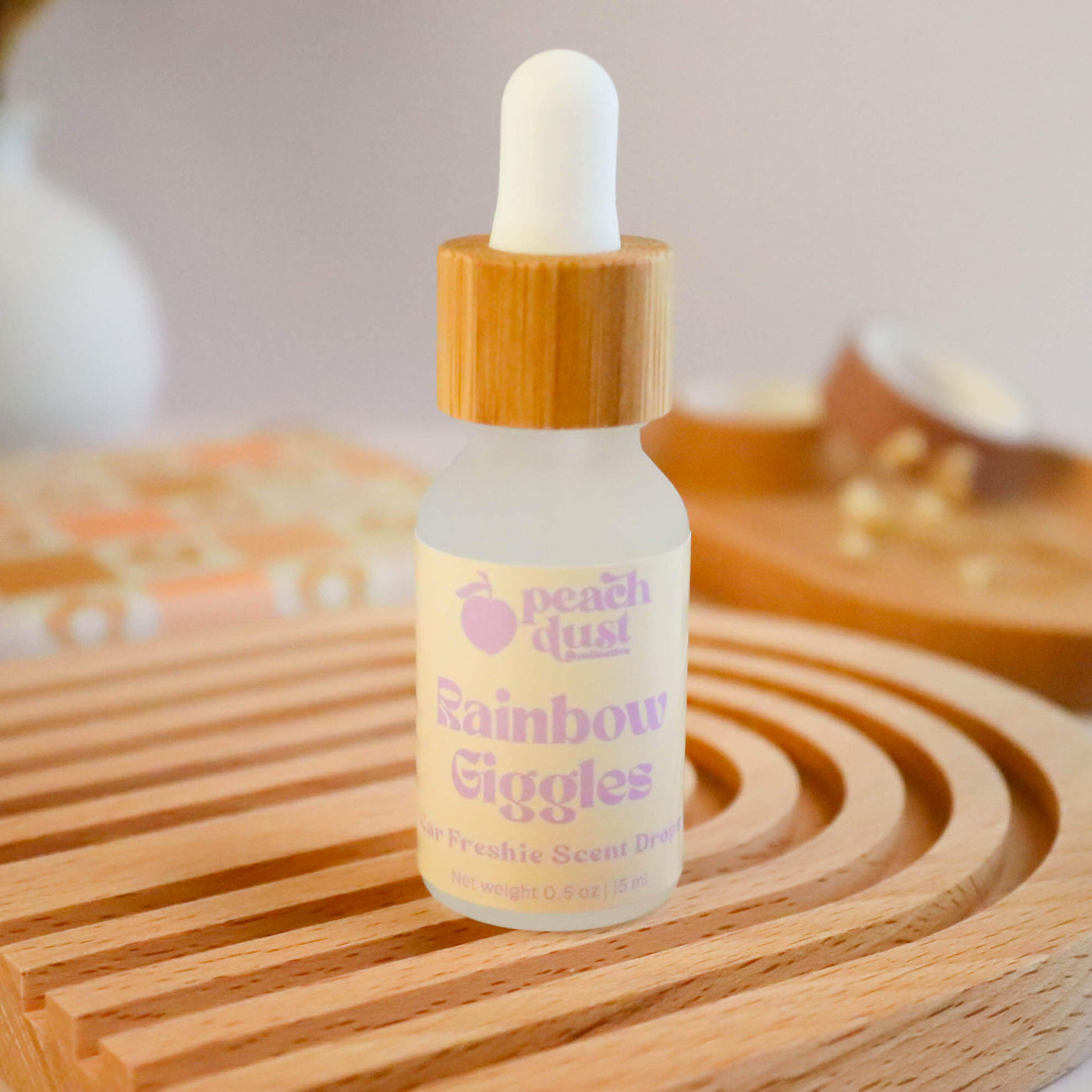 Rainbow Giggles Car Freshie Scent Drops - Glamourous Grace