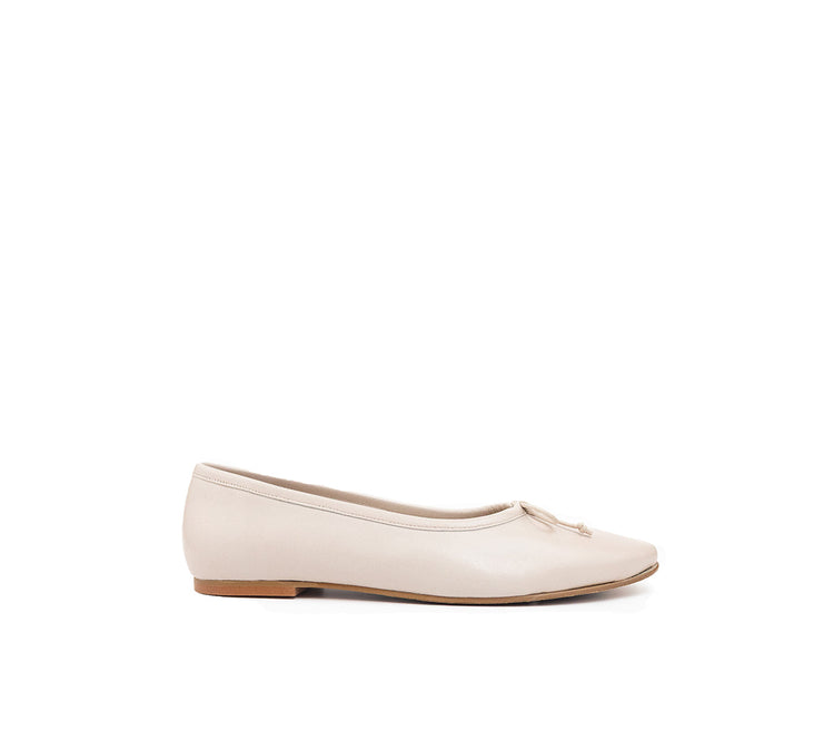 Belle Leather Ivory